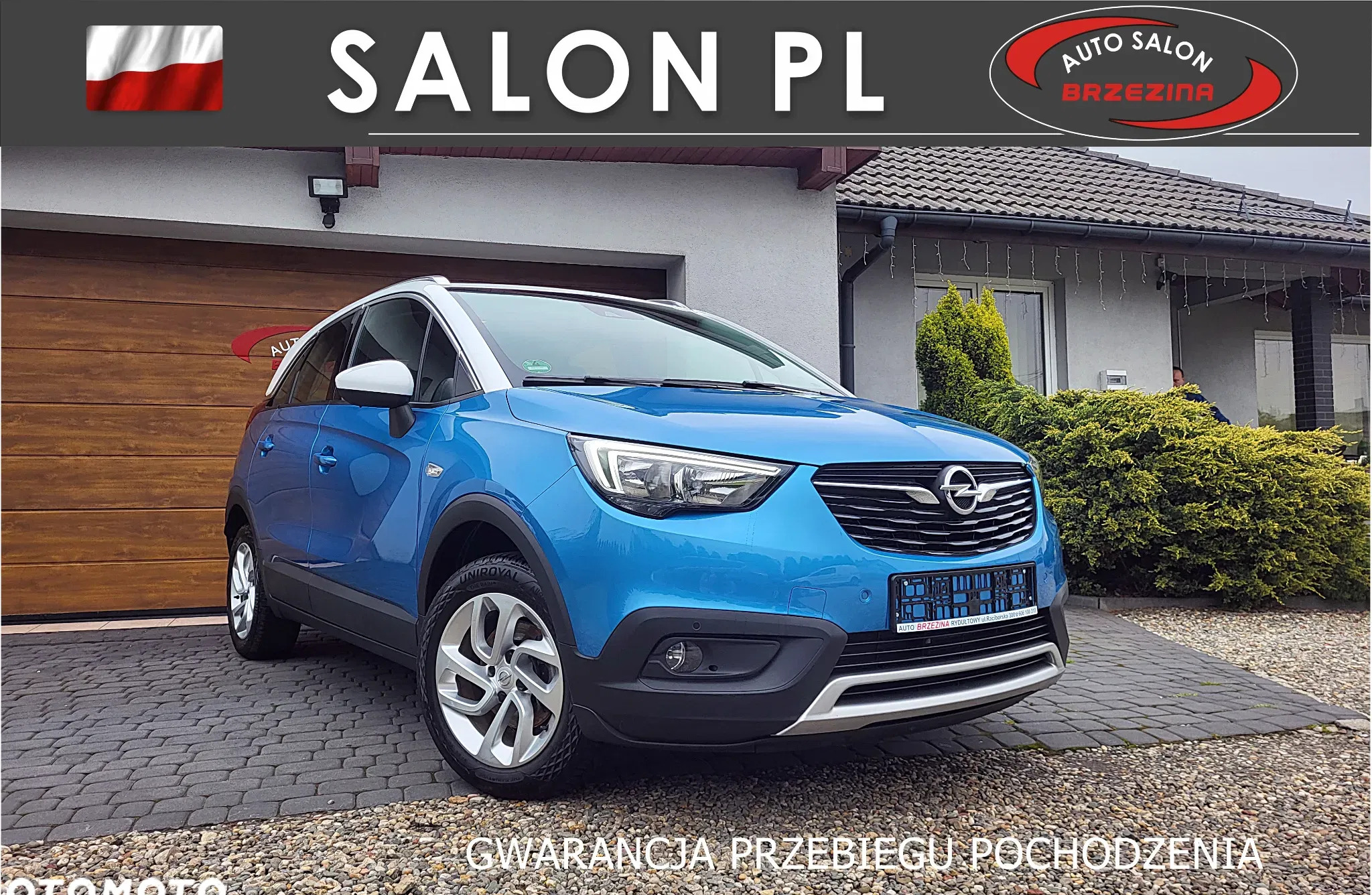 opel crossland x Opel Crossland X cena 59900 przebieg: 72000, rok produkcji 2018 z Rydułtowy